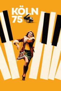 Filmplakat Köln 75 – deutschsprachiger Film in der German8K TV Mediathek