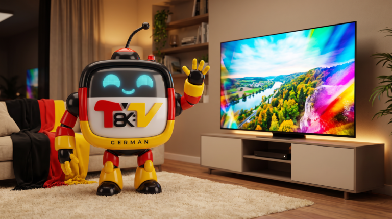 German IPTV auf Smart TV in 4K